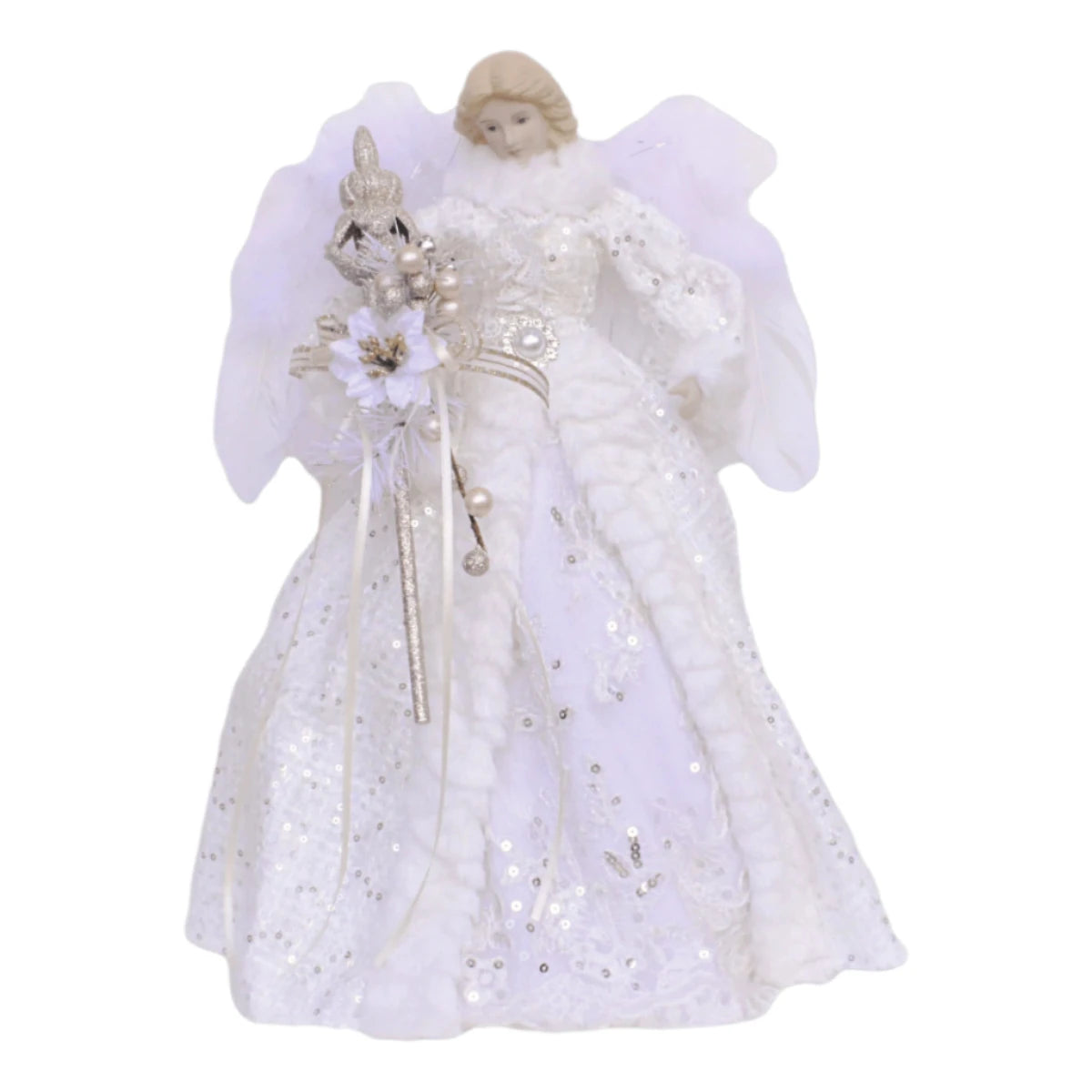 Tree Topper Angel – White
