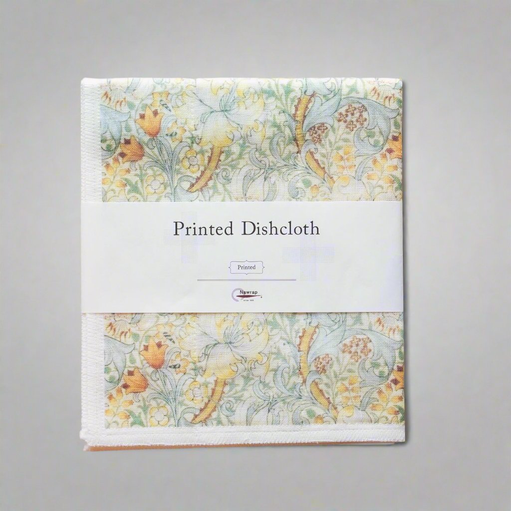 Nawrap Dish Cloth - William Morris, Golden Lily