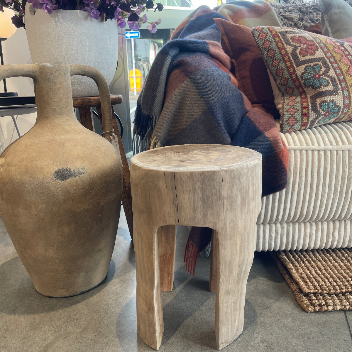 Side Table Lulu Natural 29x38cm