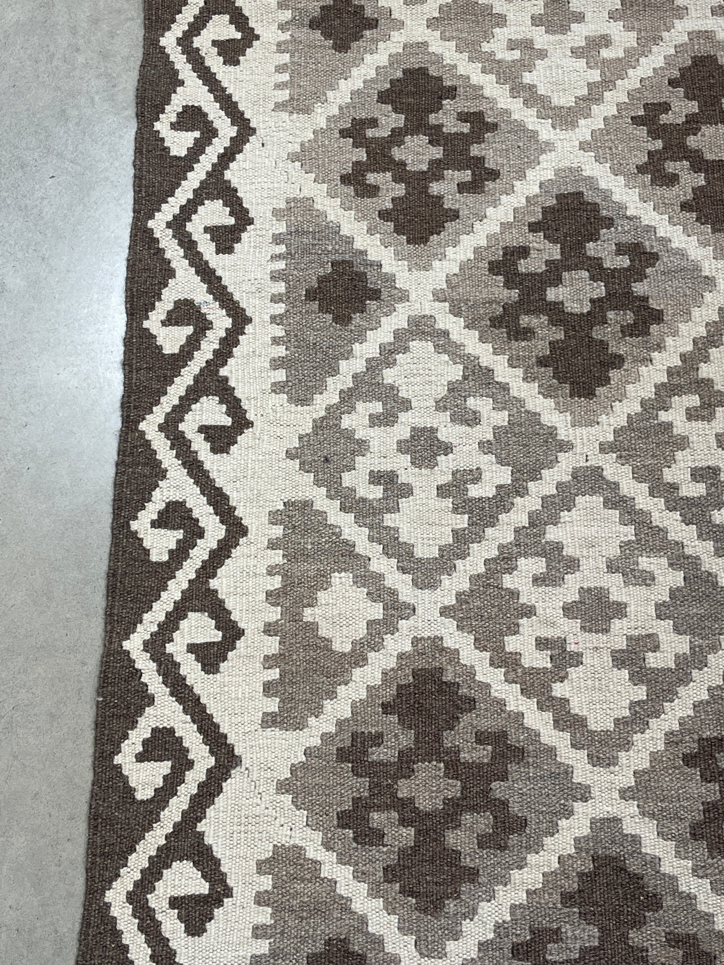 Vintage Handwoven Rug 243x75cm - piece 90
