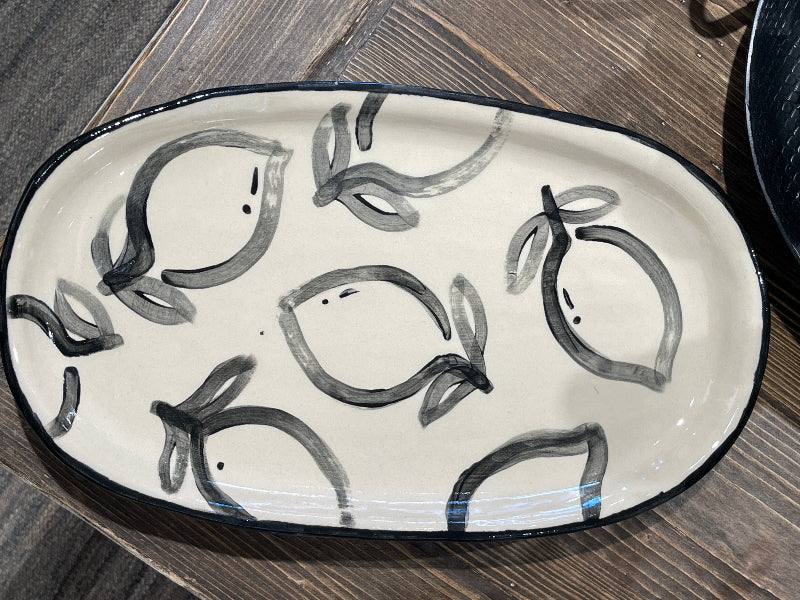 Magnolia Lane Platter - Lemons