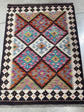 Vintage Handwoven Rug 122x85cm - piece 549