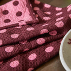 Sage and Clare Paige Tea Towel - Rosewood