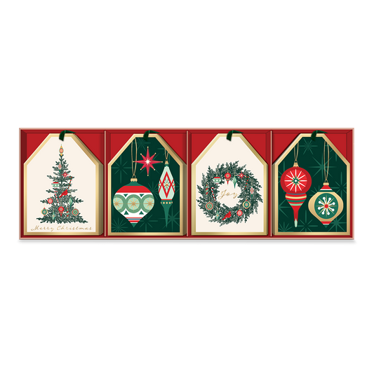 Vintage Christmas  Assorted Gift Tag Set