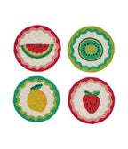 Beaded Coasters S/4 - 2 Styles