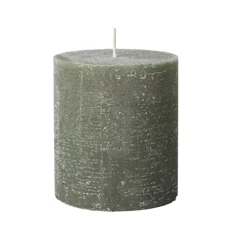 BROSTE Candle Pillar H110 - Grape Leaf Green