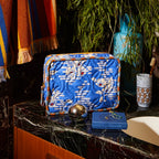 Sage and Clare Marta Vanity Bag - Ultramarine
