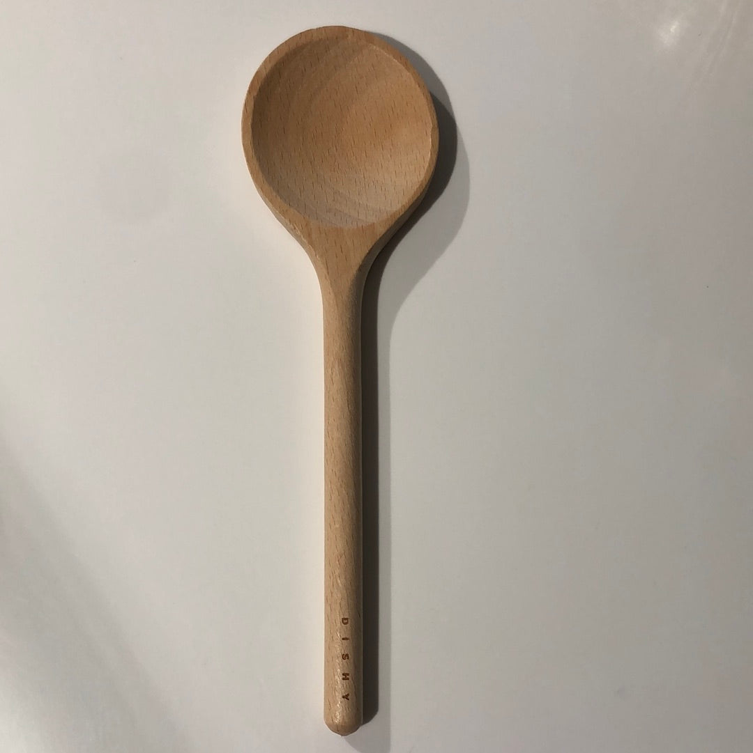 Dishy Beechwood Spoon Round 25cm