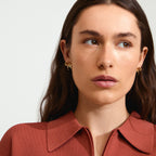Cassian earrings gold-plated