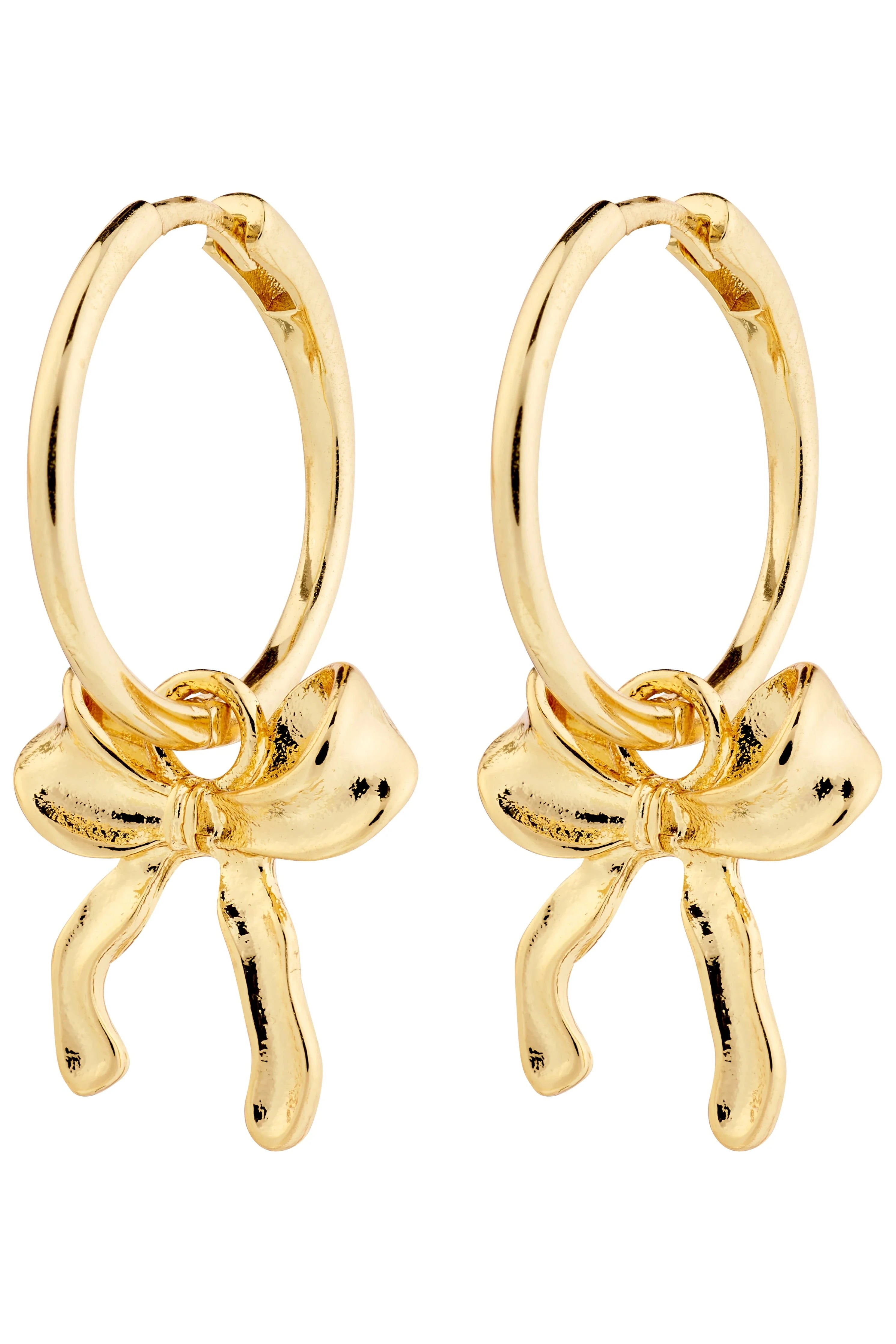 Cassian hoop earrings gold-plated