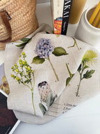 Father Rabbit Tea Towel - Botanical Collection