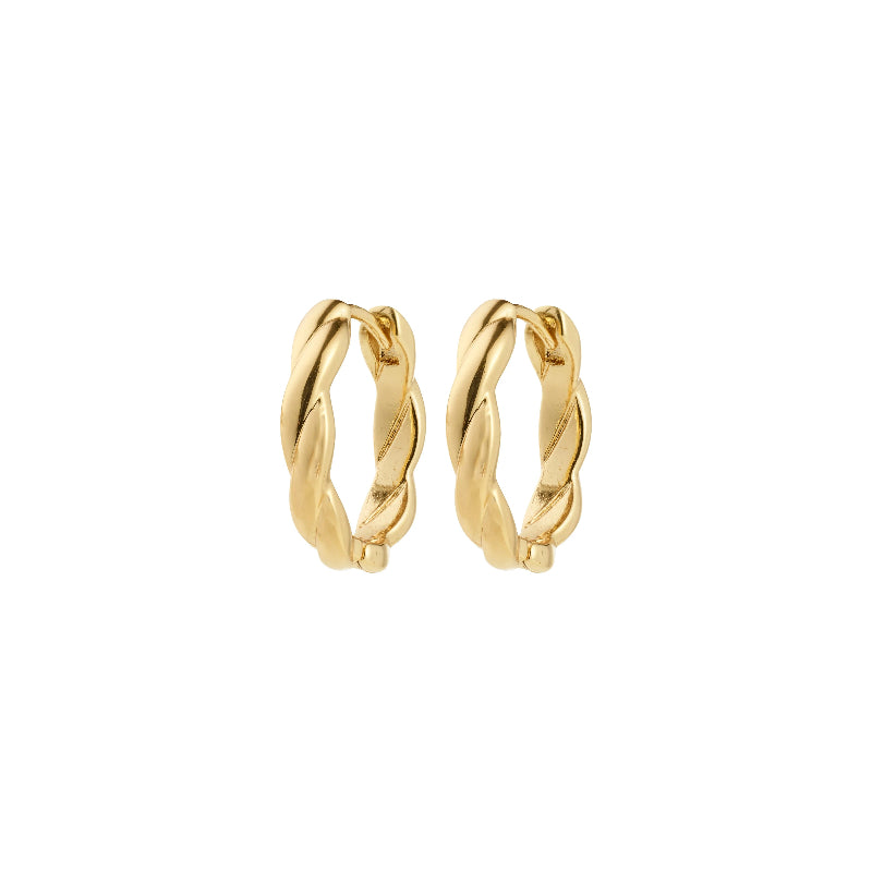 Declan Recycled Earrings - Gold Plated
