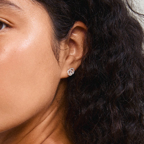 Jolina Recycled Earrings - Silver Plated