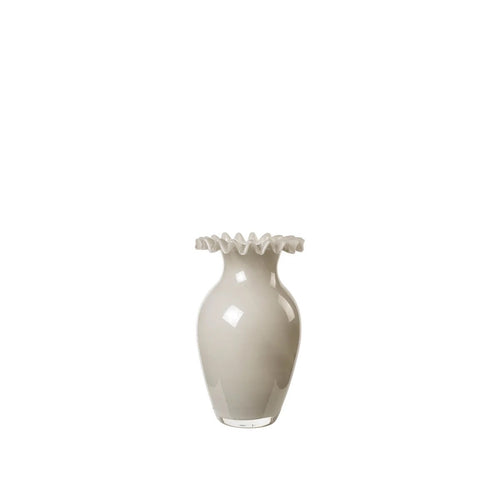 Broste Vase Jasmin Short - Taupe Warm Grey