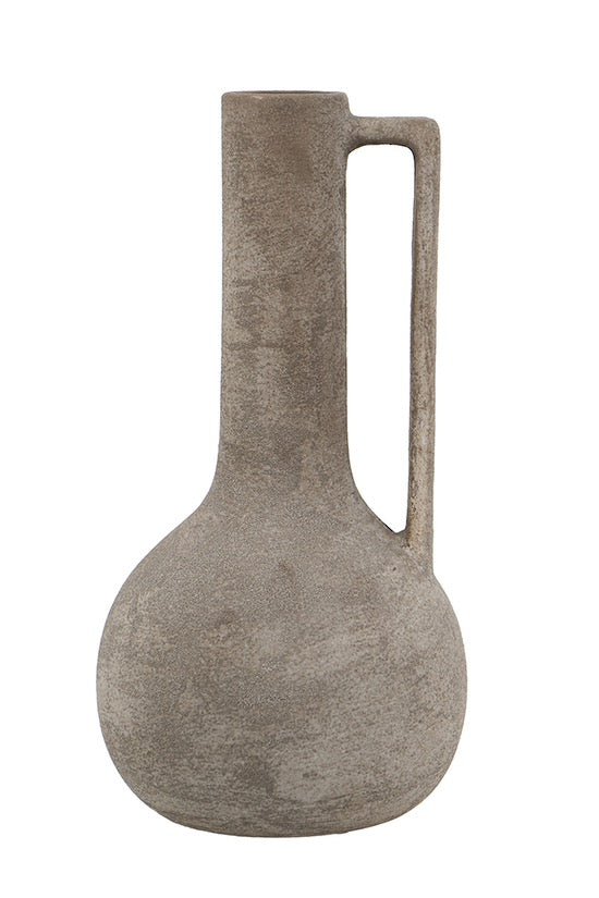 Long Neck Vase w Large Handle