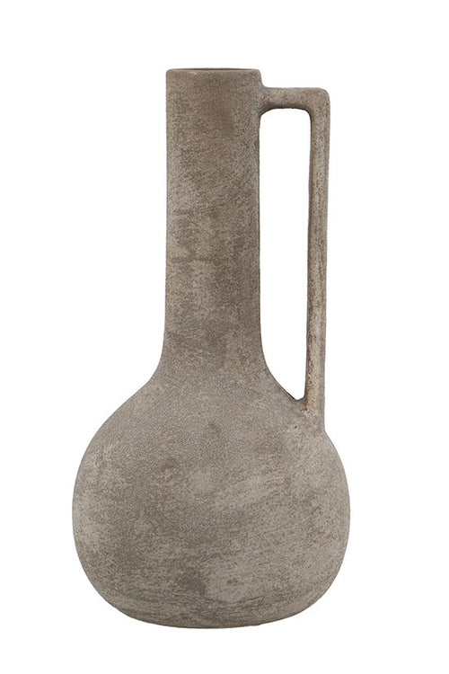 Long Neck Vase w Large Handle