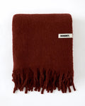 Hommey Merino Alpaca Throw - Merlot