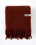 Hommey Merino Alpaca Throw - Merlot