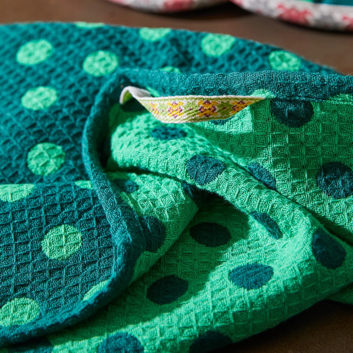 Sage and Clare Paige Tea Towel - Verdant