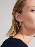 Zhuri Recycled Earrings - Gold Plated