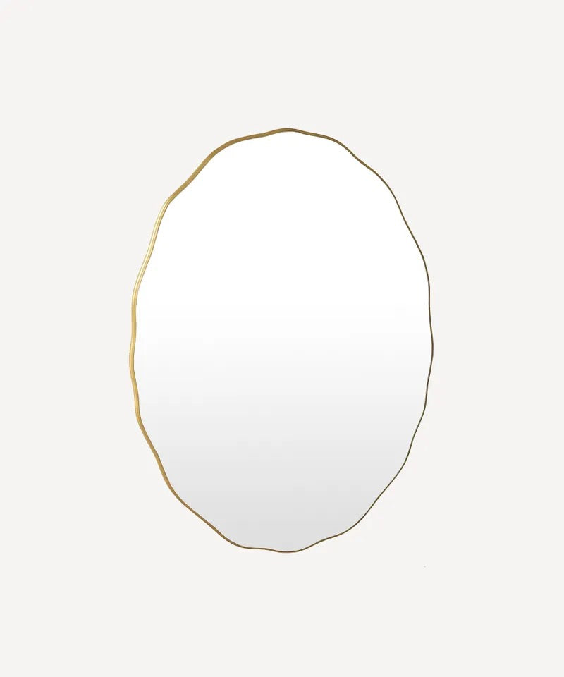 Wave Oval Mirror - Small