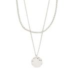 Declan Recycled Necklace - Silver Plated