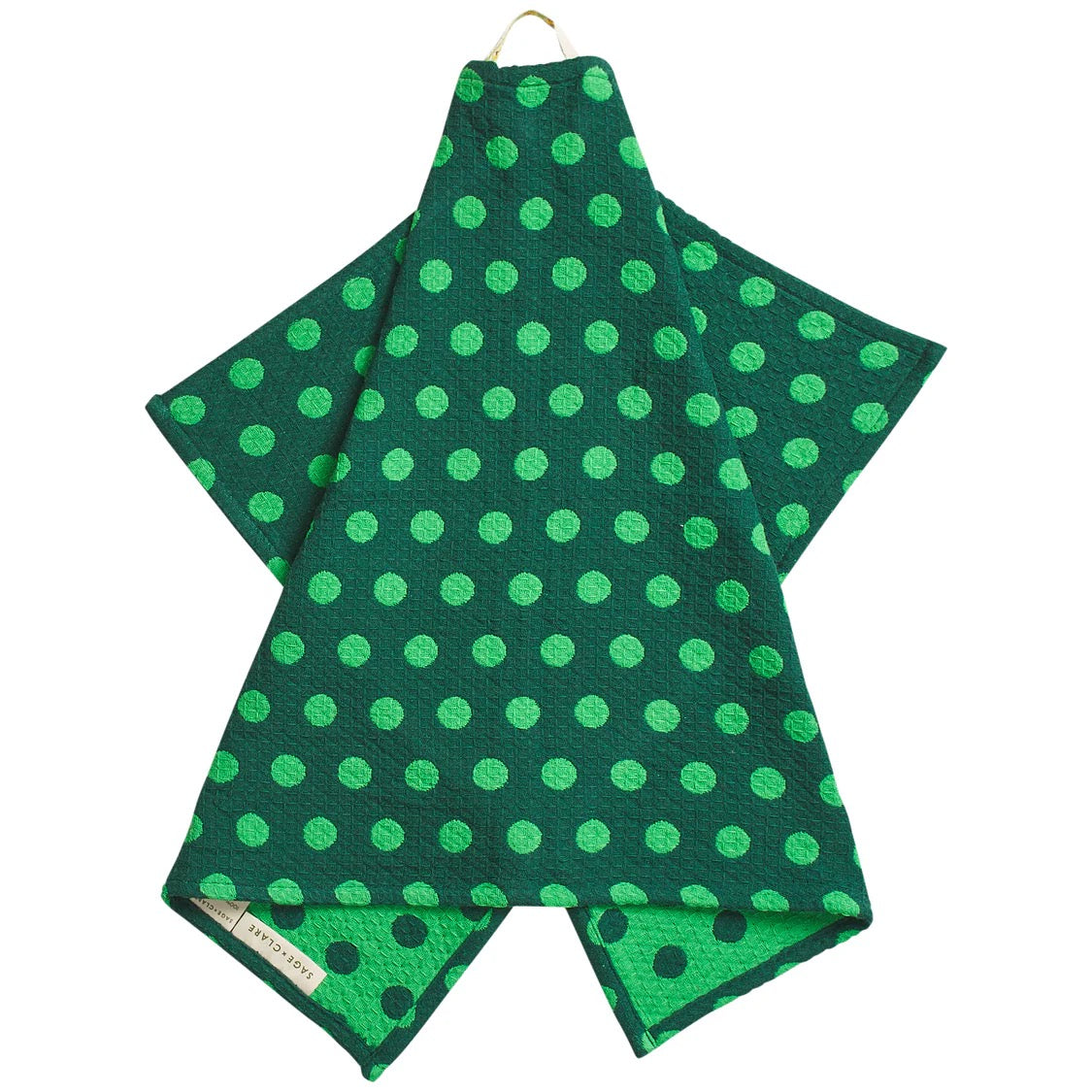 Sage and Clare Paige Tea Towel - Verdant