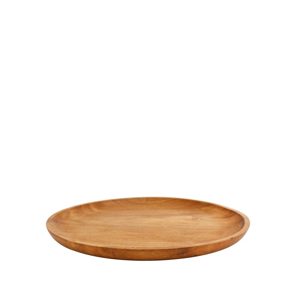 Teak Plate Large