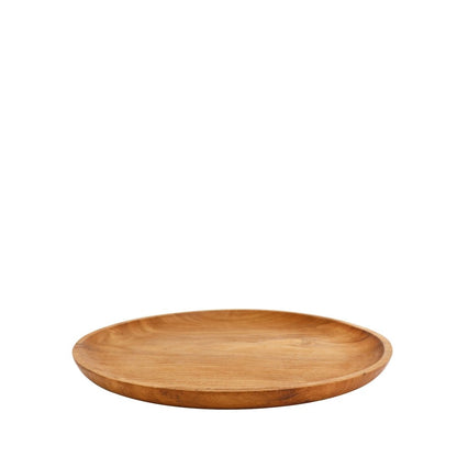 Teak Plate Large