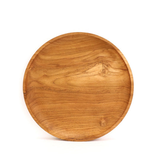 Teak Plate Large