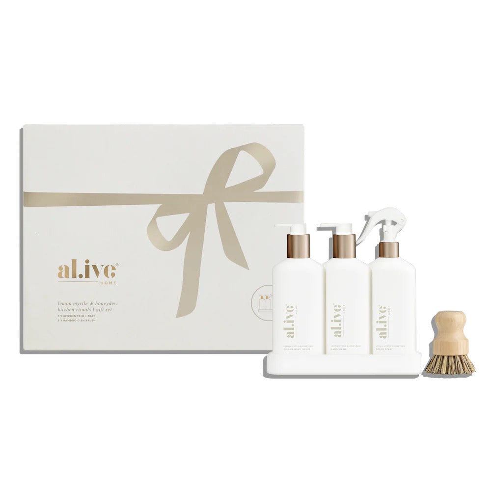 Alive Body -  Kitchen Rituals Trio Gift Set - Lemon Myrtle & Honeydew