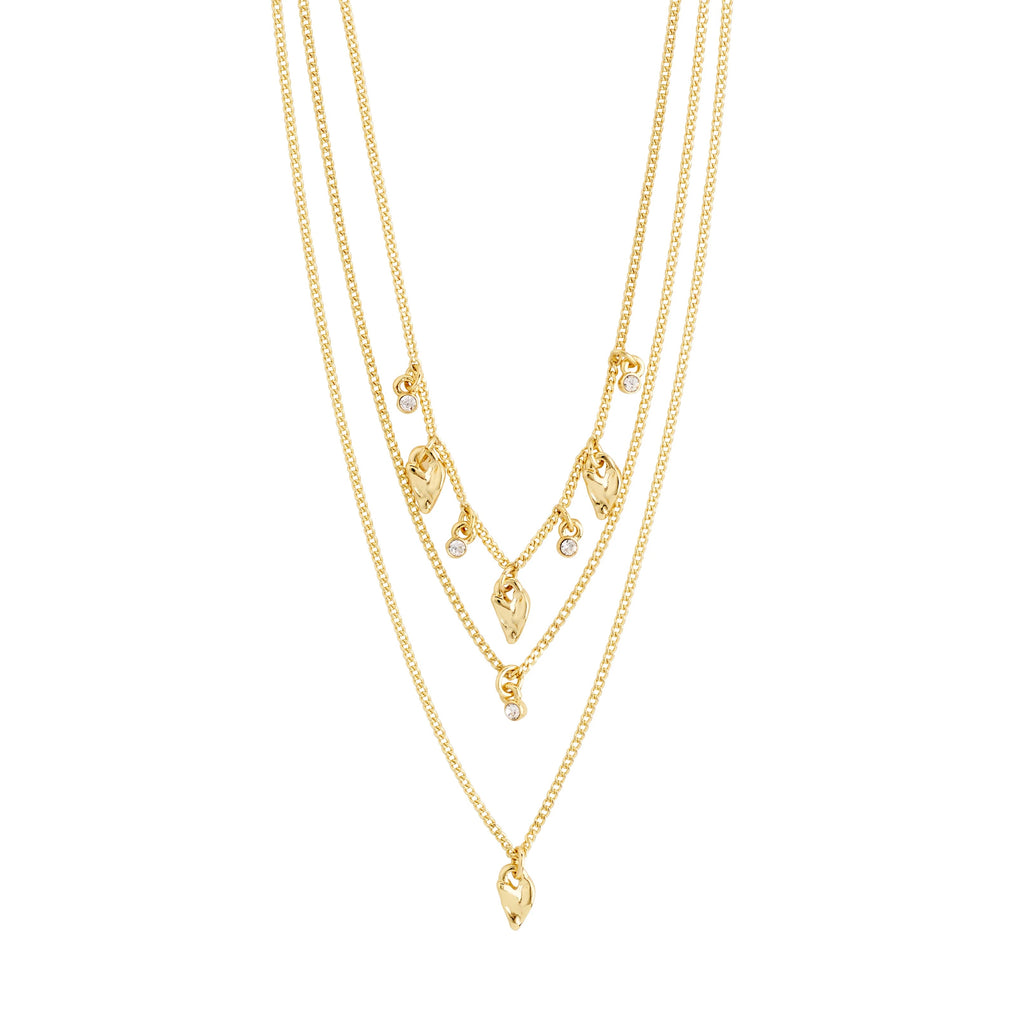 Jules Recycled Necklace - Gold Plated