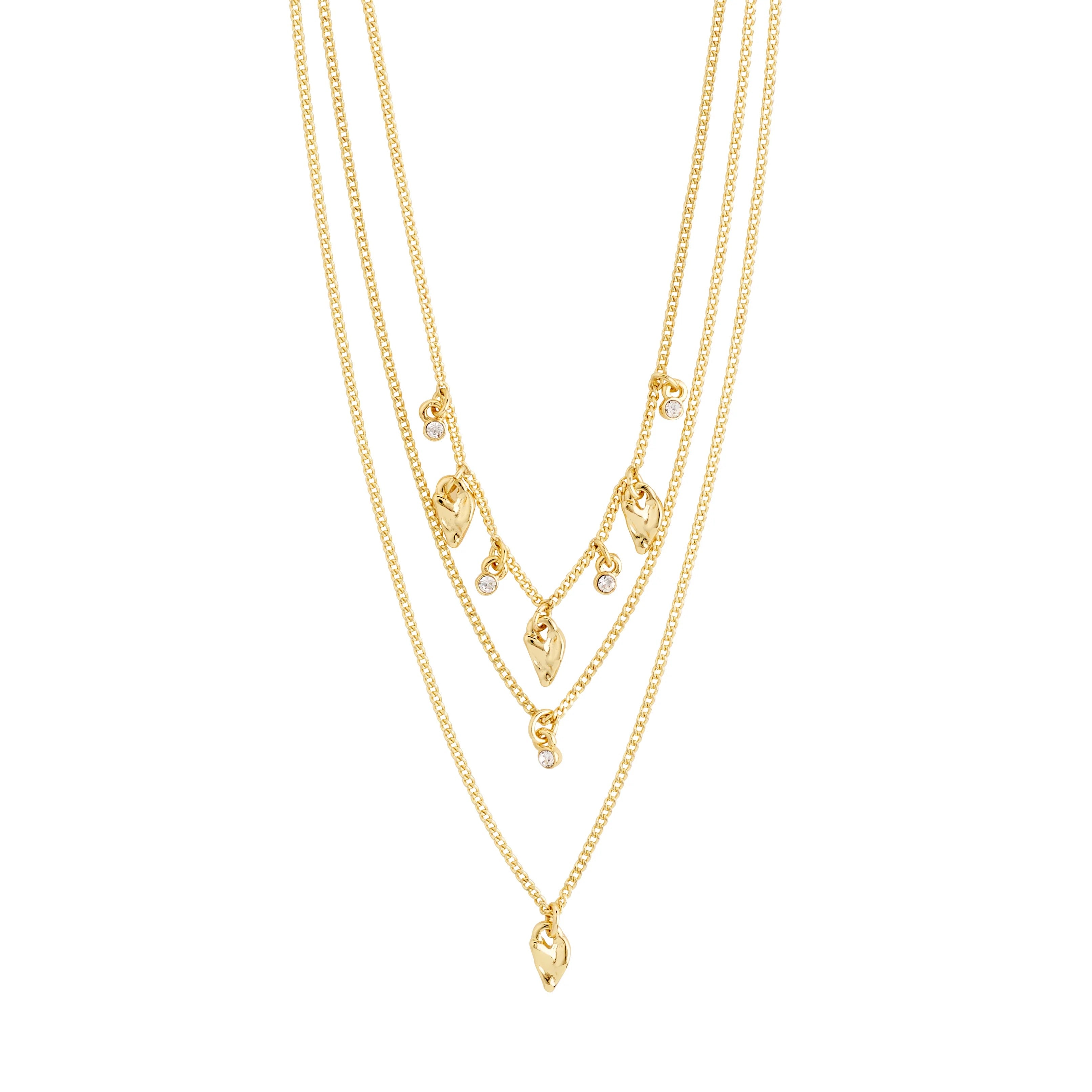 Jules Recycled Necklace - Gold Plated