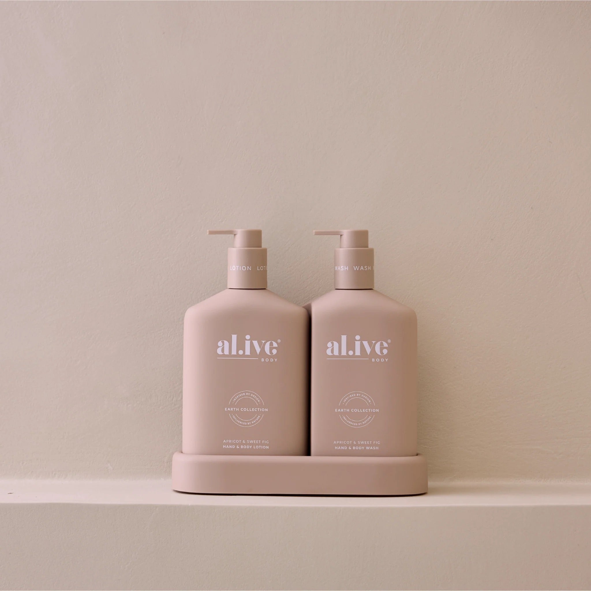 Al.ive Wash & Lotion Duo - Sweet Fig & Apricot
