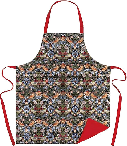 Strawberry Thief Cotton Apron