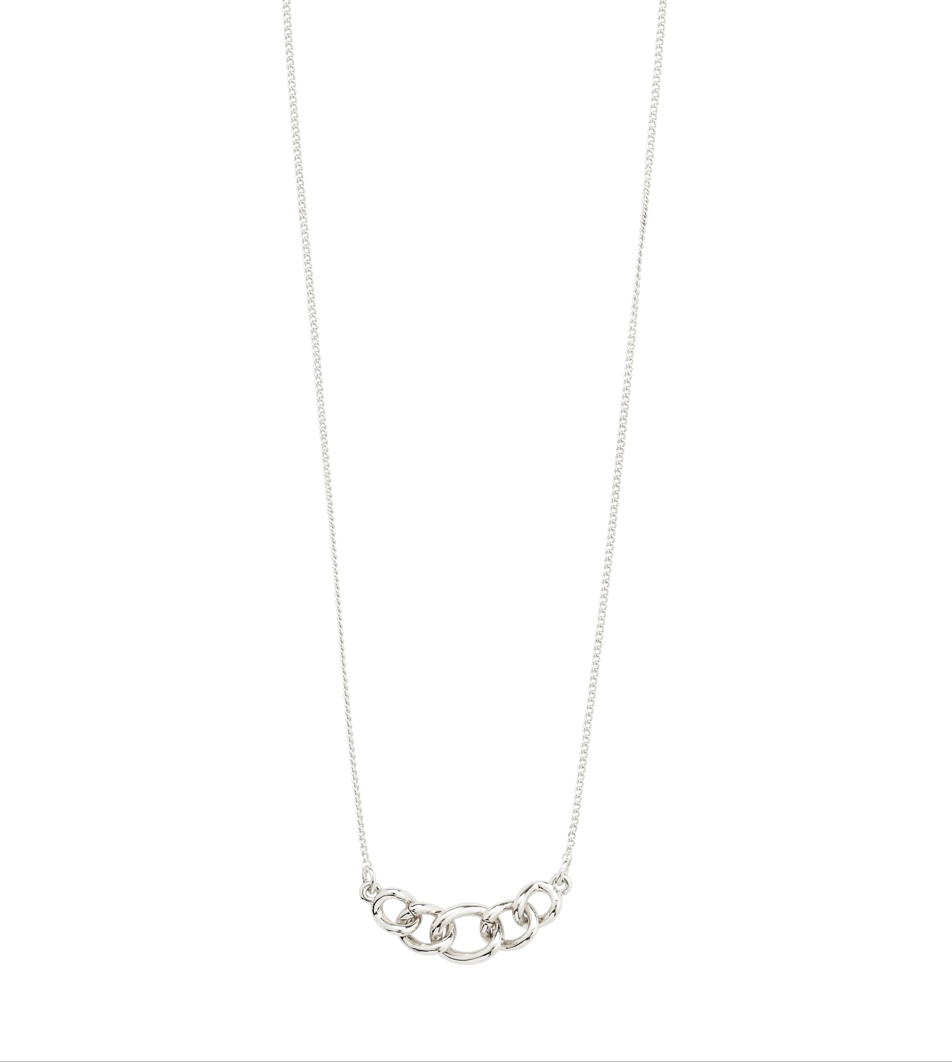 Wrenley Recycled Necklace - Silver Plated