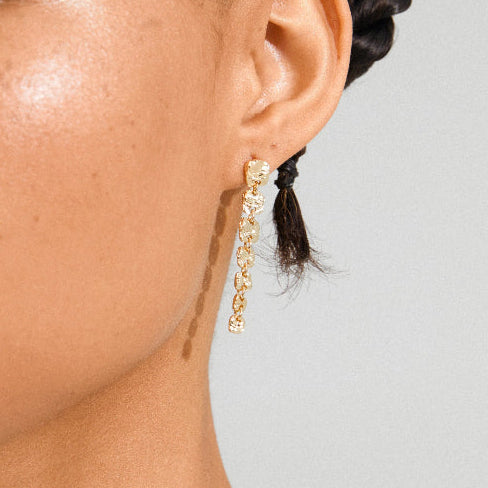 Sense Earrings - Gold Plated