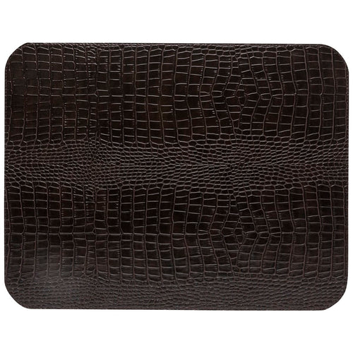 Costa Nova Rectangle Placemat - Chocolate