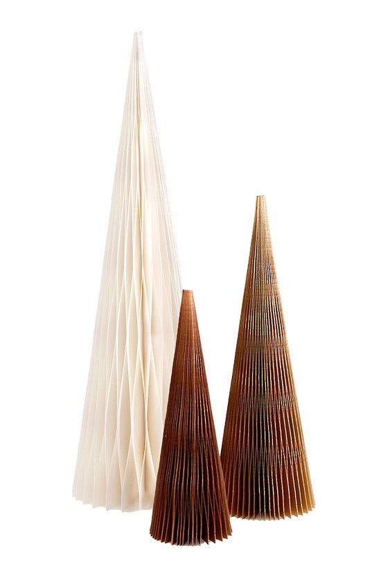 Honeycomb Paper Tree Copper 22.5cm