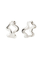 Penelope Recycled Earrings - Silver Plated