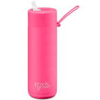 Frank Green Ceramic Reusable Bottle 20oz STRAW LID