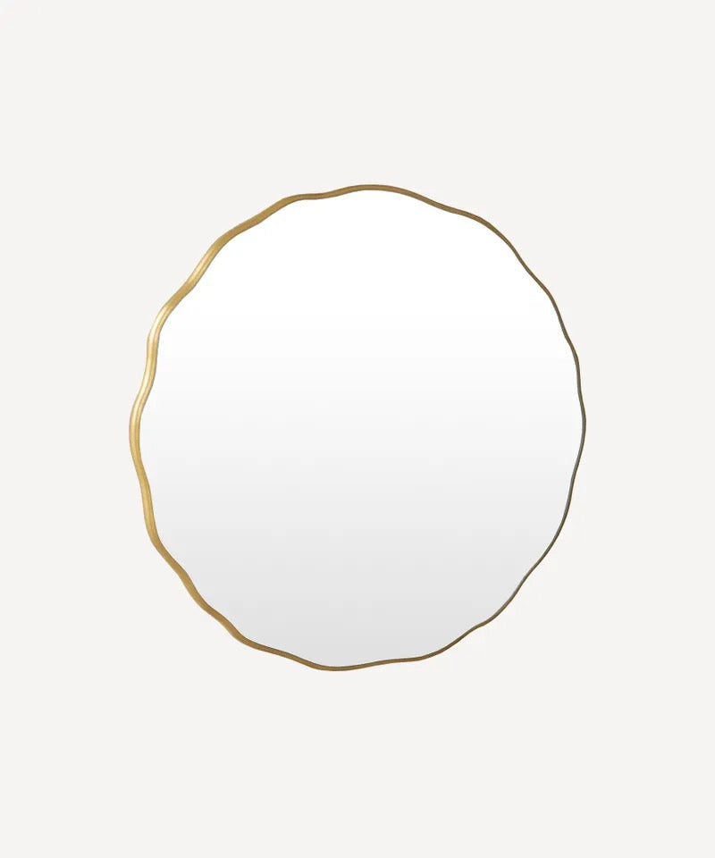 Wave Circle Mirror - Small