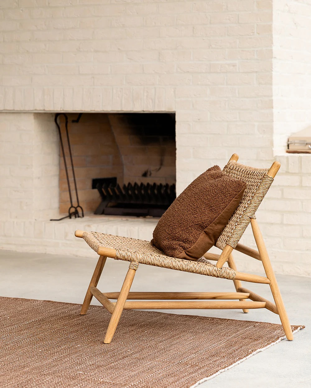 Piper Cushion - Tobacco