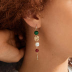 Sense Earrings - Gold Plated/Multi