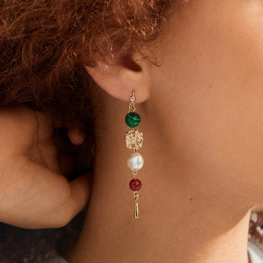 Sense Earrings - Gold Plated/Multi