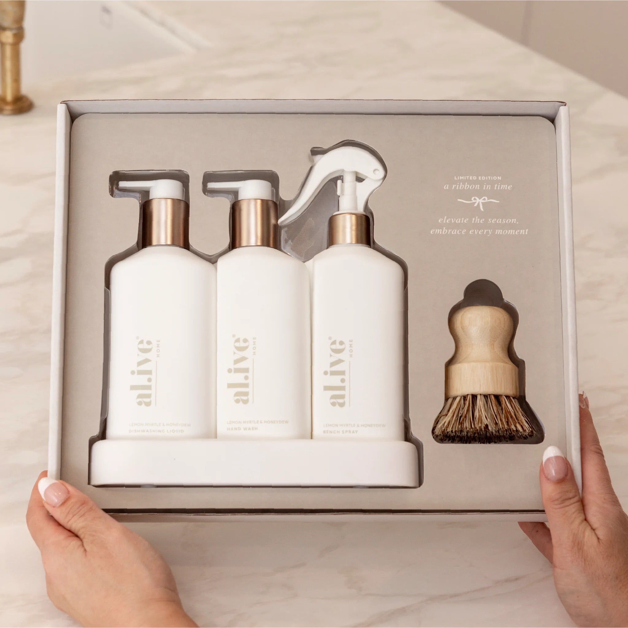 Alive Body -  Kitchen Rituals Trio Gift Set - Lemon Myrtle & Honeydew