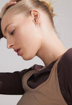 Penelope Recycled Earrings - Silver Plated