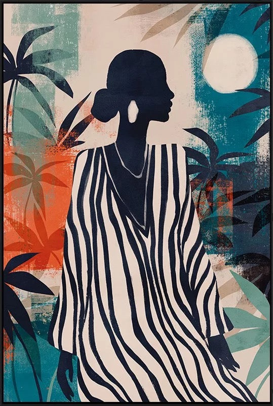 Timeless Elegance Framed Art 80X120cm