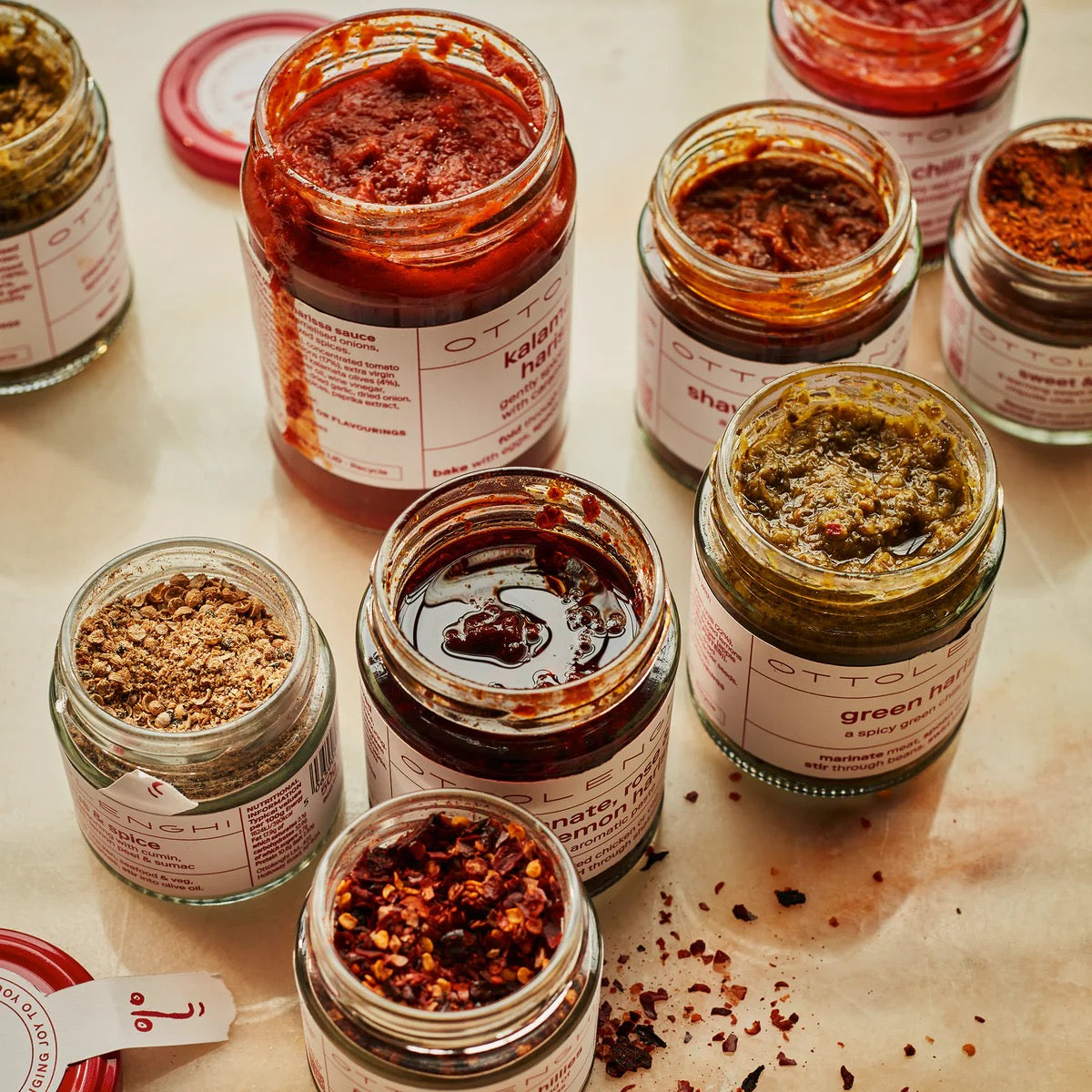 Ottolenghi Kalamata Olive & Harissa Sauce 350g