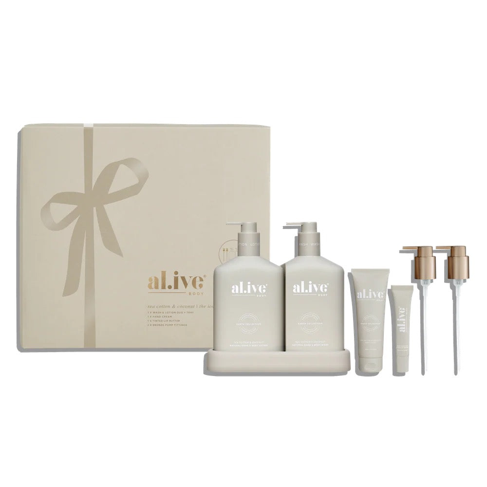 Alive Body - The Icon Set - Sea Cotton & Coconut